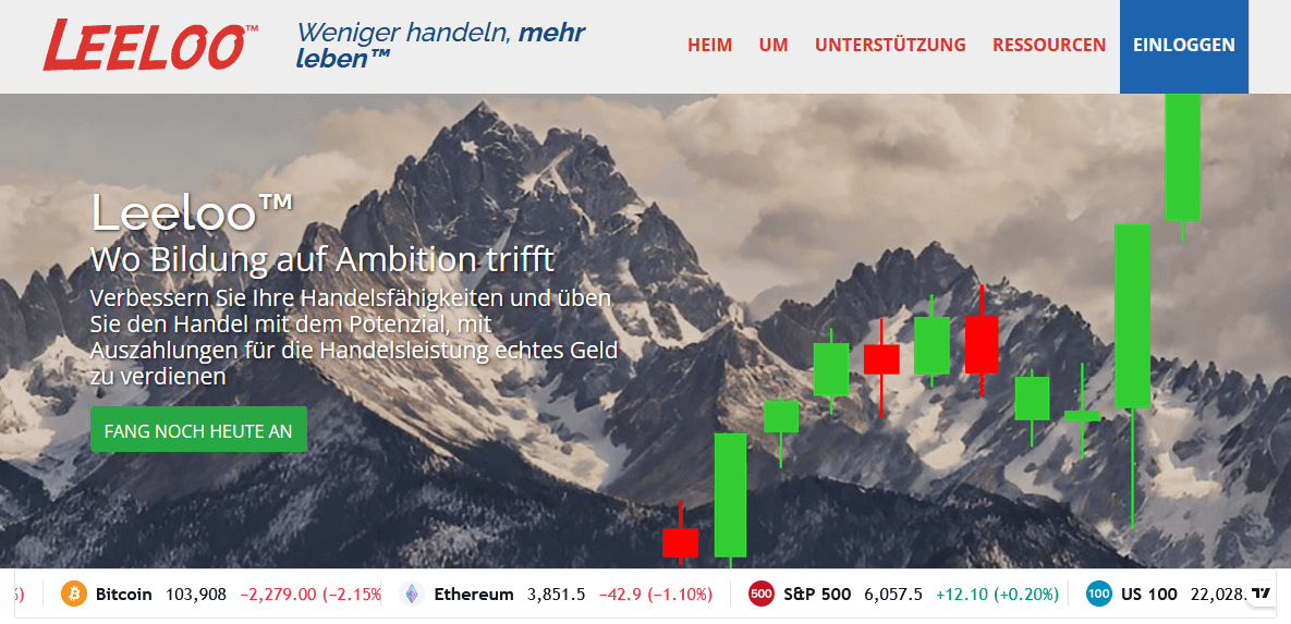 Bafin-konformes Prop Trading: Anbieter: Leeloo