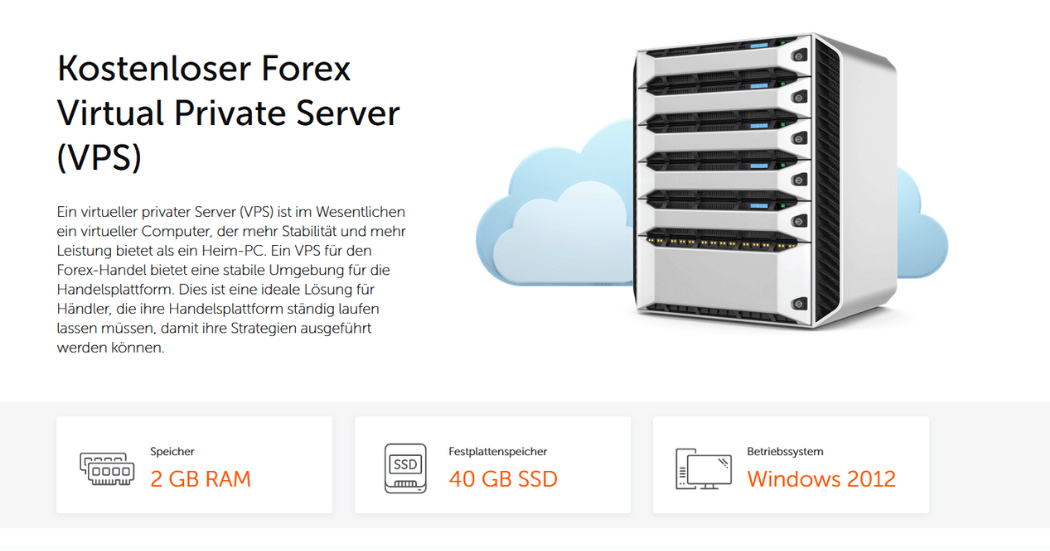 FXOpen Angebot: kostenloser VPS