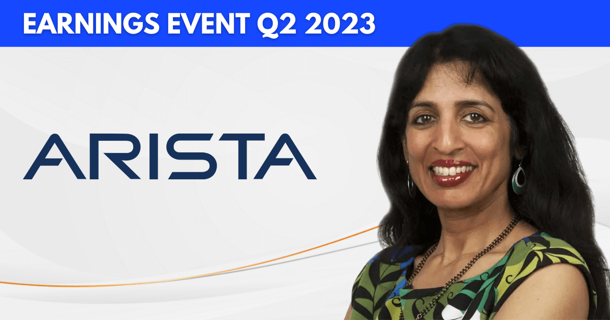 Arista Networks mit starkem Umsatz- und Gewinnwachstum im Q2/2023