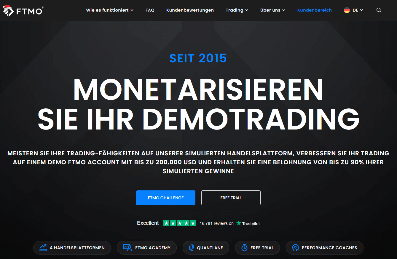 Prop Trading kostenlos