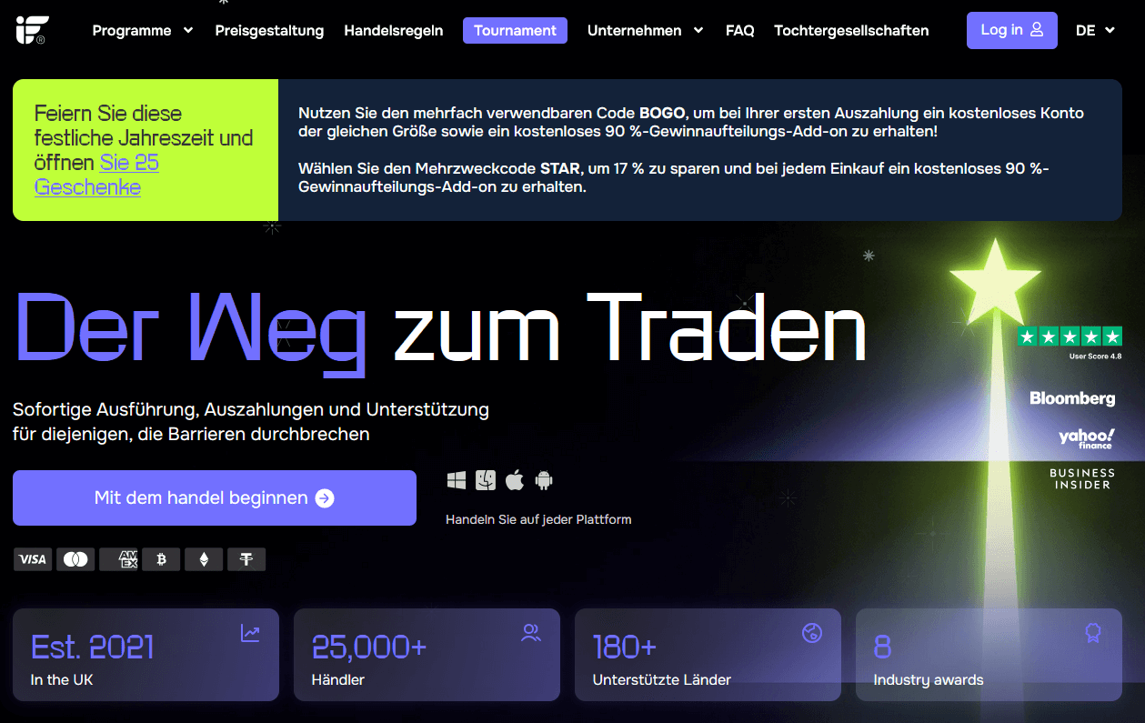 Prop Trading kostenlos